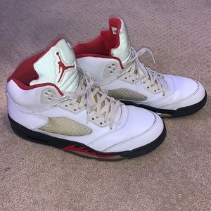 Air Jordan 5’s “Fire Red”